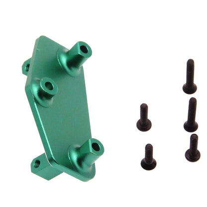 Image of Aluminum Upper 4-Link Mount, Green, for Losi Mini LMT