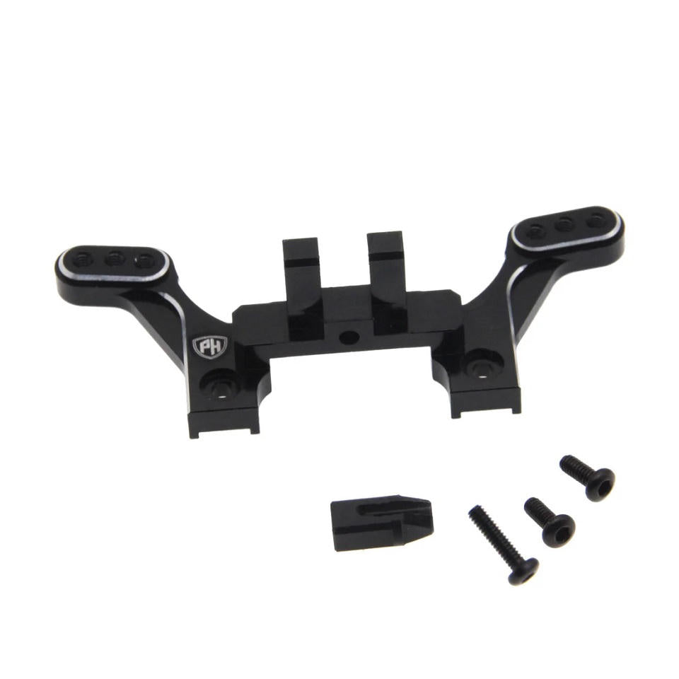 Image of Aluminum Rear Shock Tower, Black, for Kyosho Mini-Z