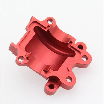 Image of Aluminum Rear Gear Box, Red, for Arrma Grom