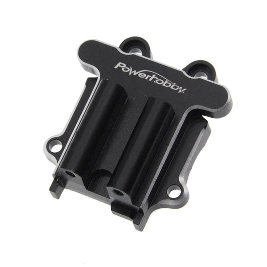 Image of Aluminum Front Gear Box, Black for Arrma Grom