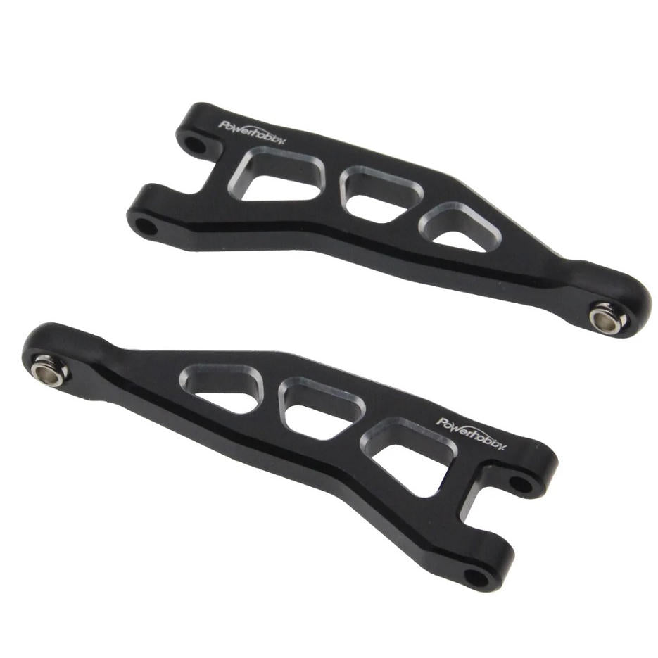 Image of Aluminum Rear Upper Arms, Black, for Arrma Grom