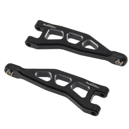 Image of Aluminum Rear Upper Arms, Black, for Arrma Grom