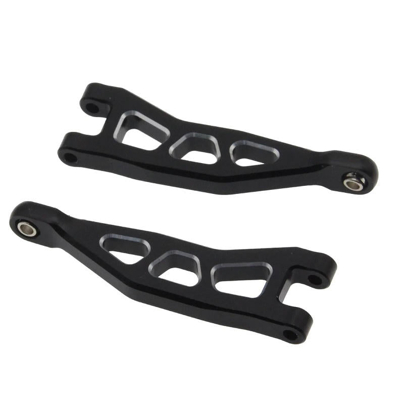 Image of Aluminum Rear Upper Arms, Black, for Arrma Grom
