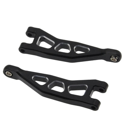 Image of Aluminum Rear Upper Arms, Black, for Arrma Grom