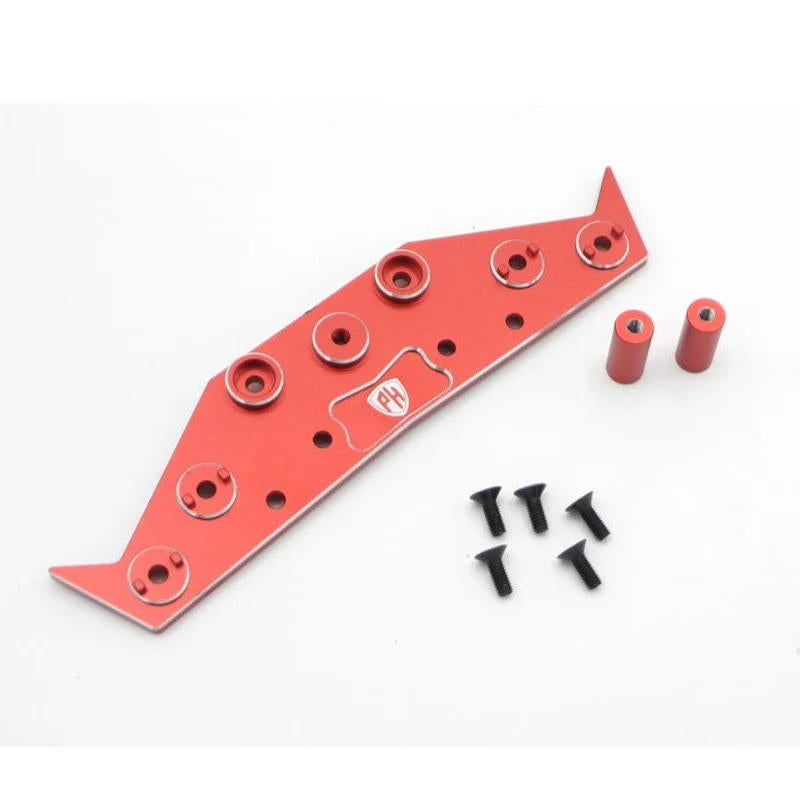 Image of Aluminum Front Bumper, Red, for MST RMX 2.5