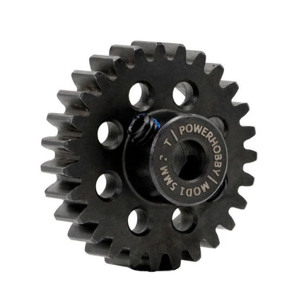 Image of Hardened Steel 26T Mod1 5mm Pinion Gear with 2 Grub Screws