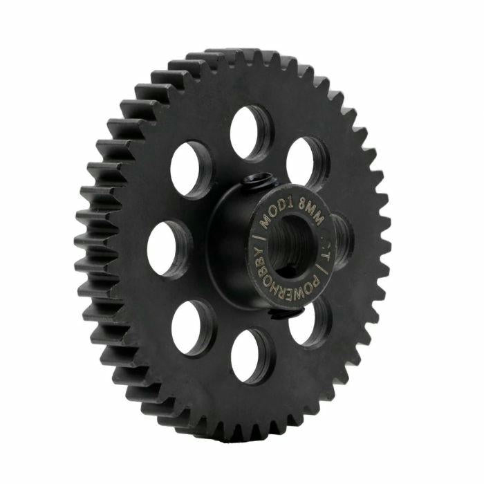 Image of 31T MOD1 1-MOD 1M Hardened Steel Pinion Gear w/Grubs Screws (8mm bore) PH31TM8