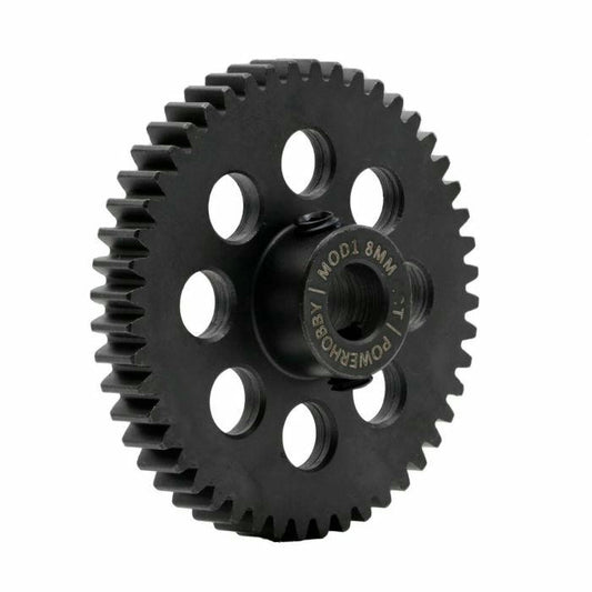Image of 31T MOD1 1-MOD 1M Hardened Steel Pinion Gear w/Grubs Screws (8mm bore) PH31TM8