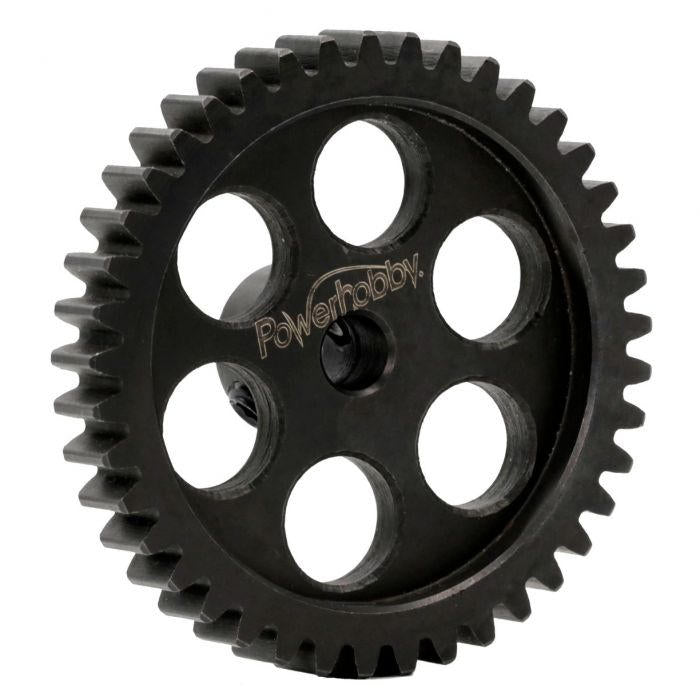 Image of Hardened Steel 45T Mod1 5mm Pinion Gear with 2 Grub Screws