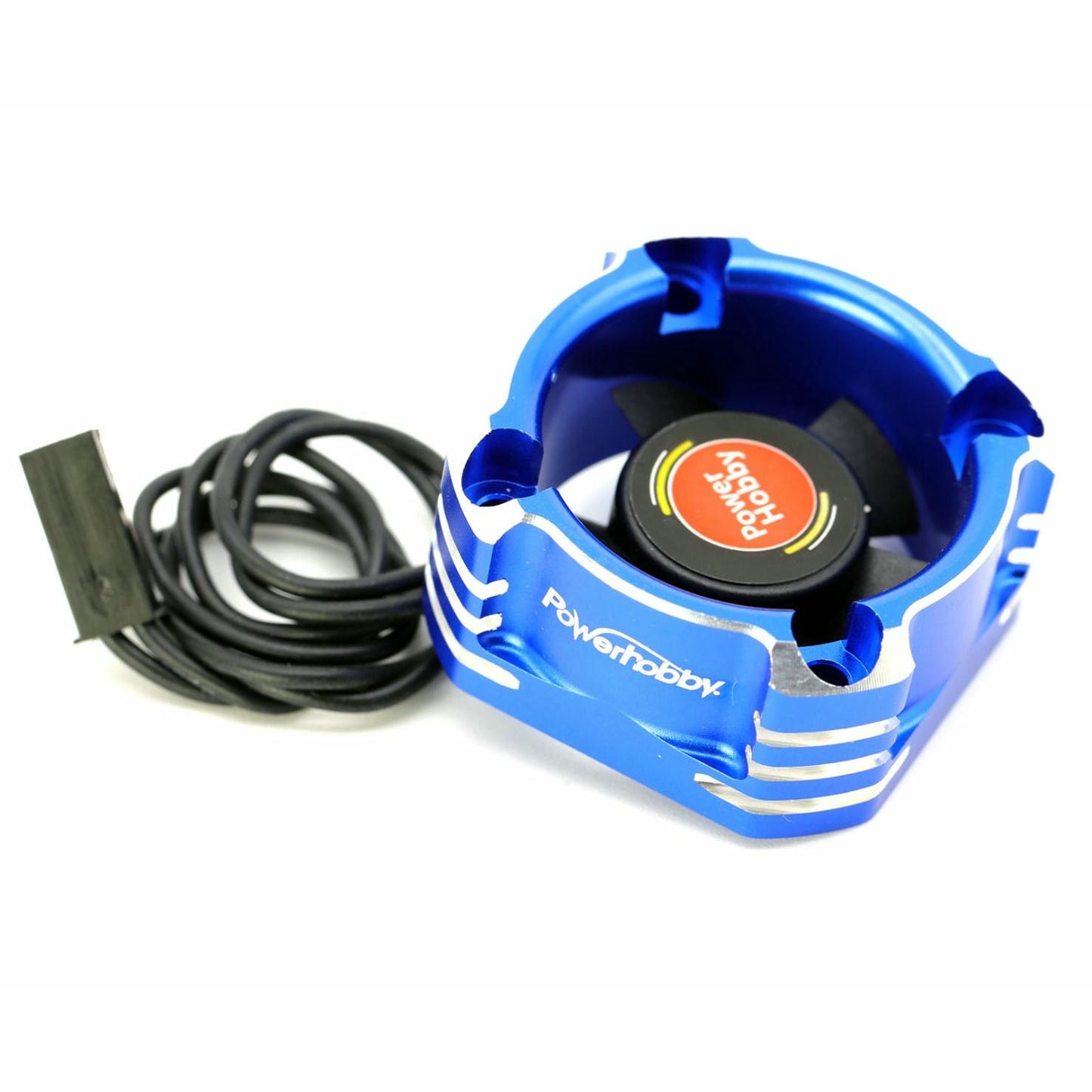 Image of Power Hobby Booster 30x30 High Speed Aluminum RC Cooling Fan 30mm 28K-Blue