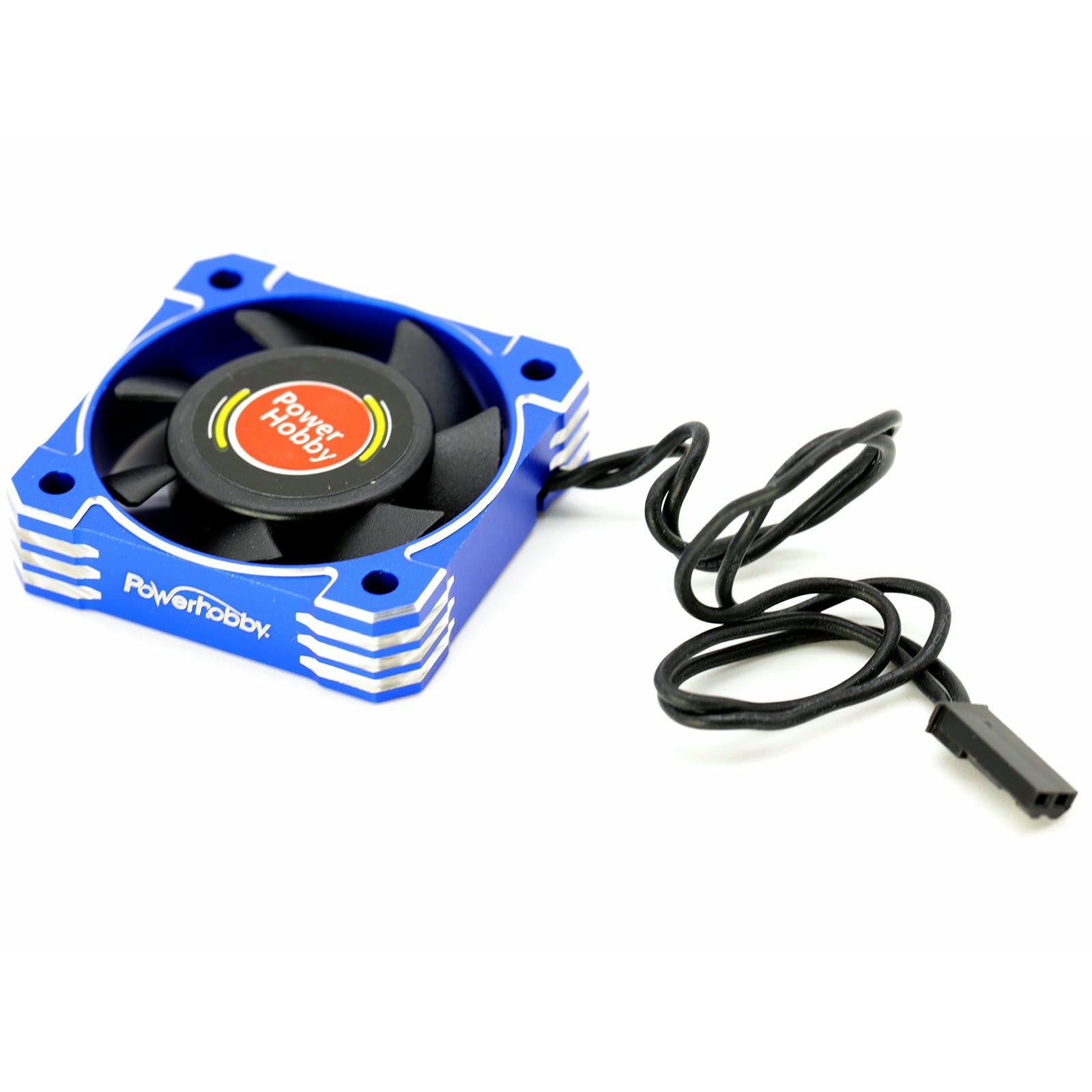 Image of Powerhobby 40x40mm 16,000RPM Tornado RC Cooling Fan w/Blue Alloy Case 