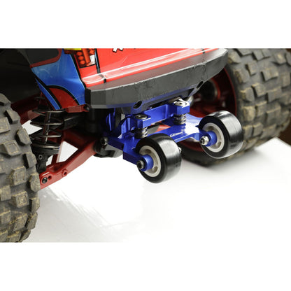 Image of Traxxas Maxx Aluminum Wheelie Bar Blue