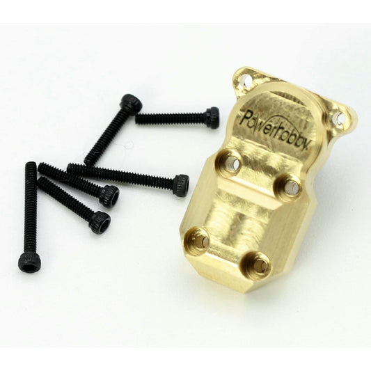 Image of Axial SCX24 Rock Crawler Brass Differential Cover Power Hobby PHBPHSCX2405