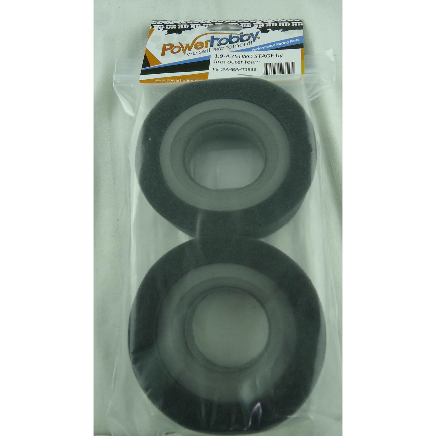 Image of Power Hobby 1.9 Rock Crawler 4.175 Two Stage Firm Foam Tire Inserts (2pcs)