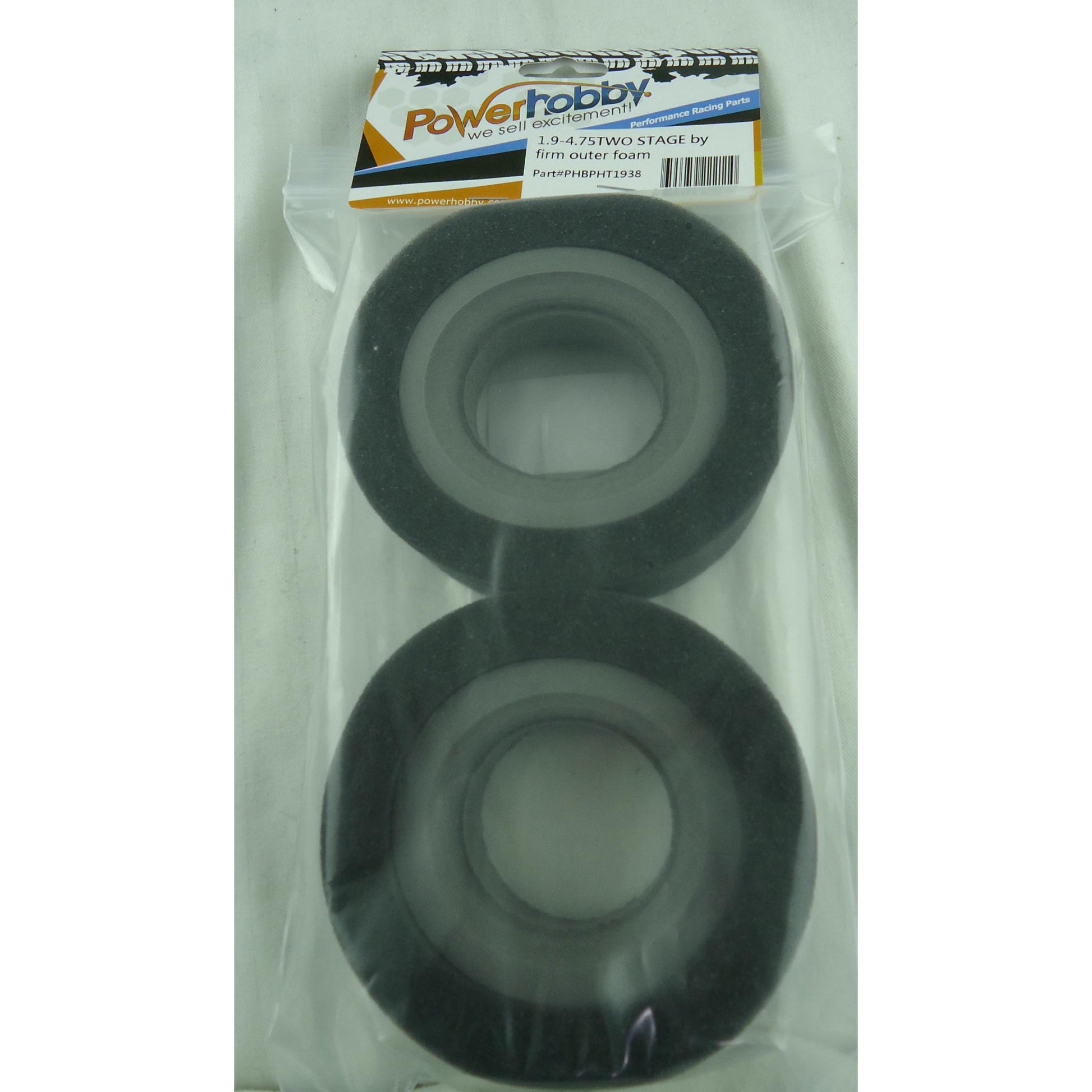 Image of Power Hobby 1.9 Rock Crawler 4.175 Two Stage Firm Foam Tire Inserts (2pcs)