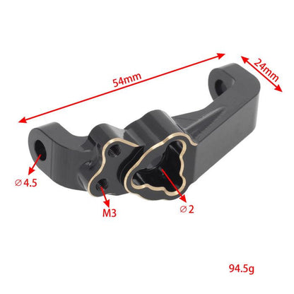 Image of Brass C-Hubs Castor Blocks, for Redcat Gen8 V1 / V2