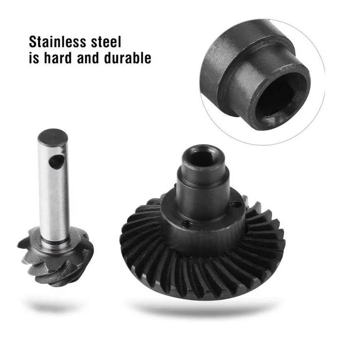 Image of Helical Spiral Pinion Gear Set 8T/30T, for Axial SCX10 II /
