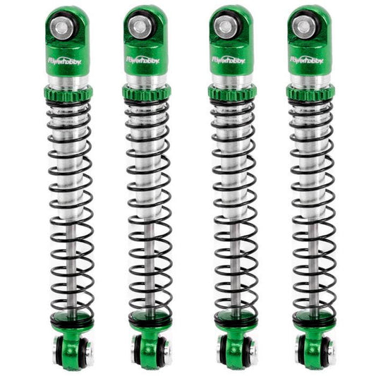 Image of 1/24 Aluminum 54mm Long Travel Shocks, Green, for Axial SCX24