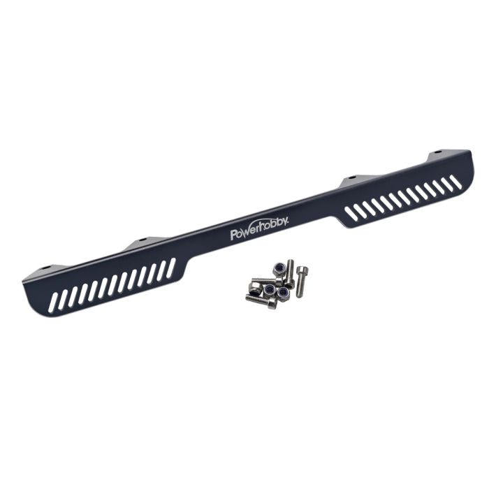 Image of Aluminum Trim Cover Splash Guard, Black, for Traxxas