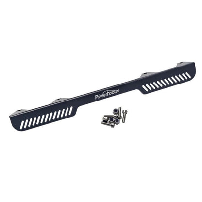Image of Aluminum Trim Cover Splash Guard, Black, for Traxxas