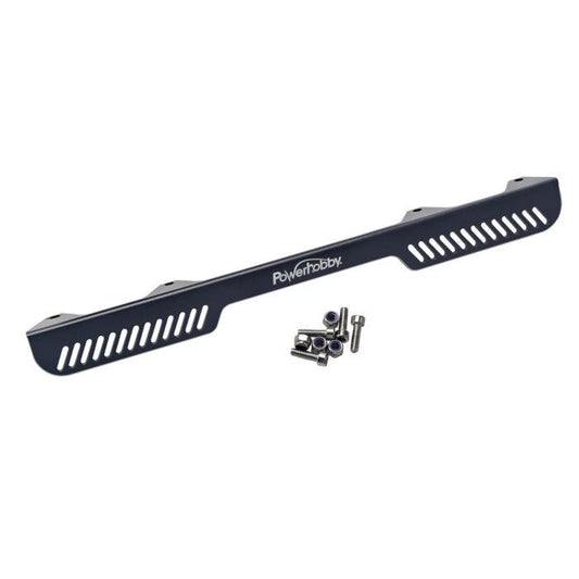 Image of Aluminum Trim Cover Splash Guard, Black, for Traxxas