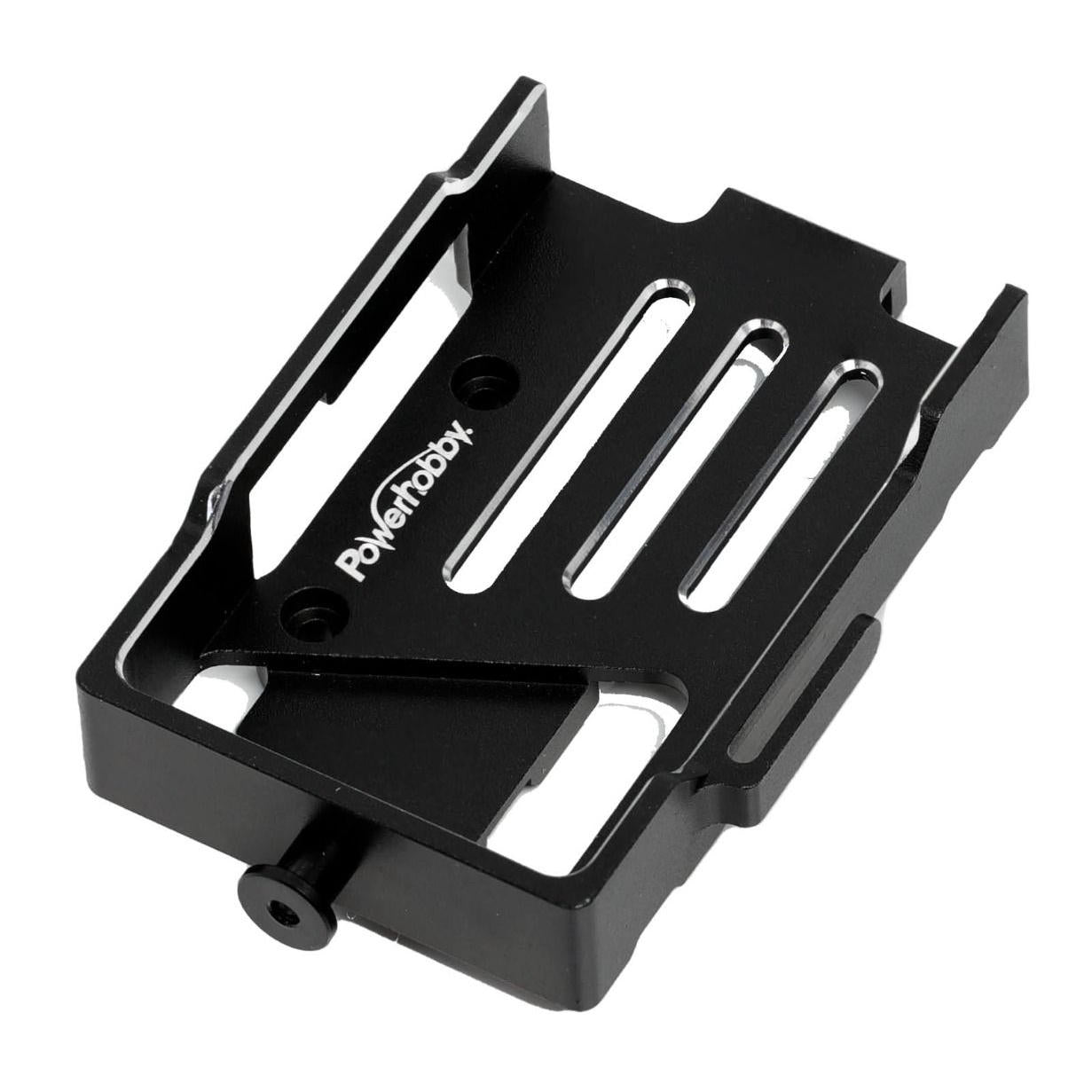 Image of Aluminum Battery Mount Plate, for Traxxas TRX-4M, Black