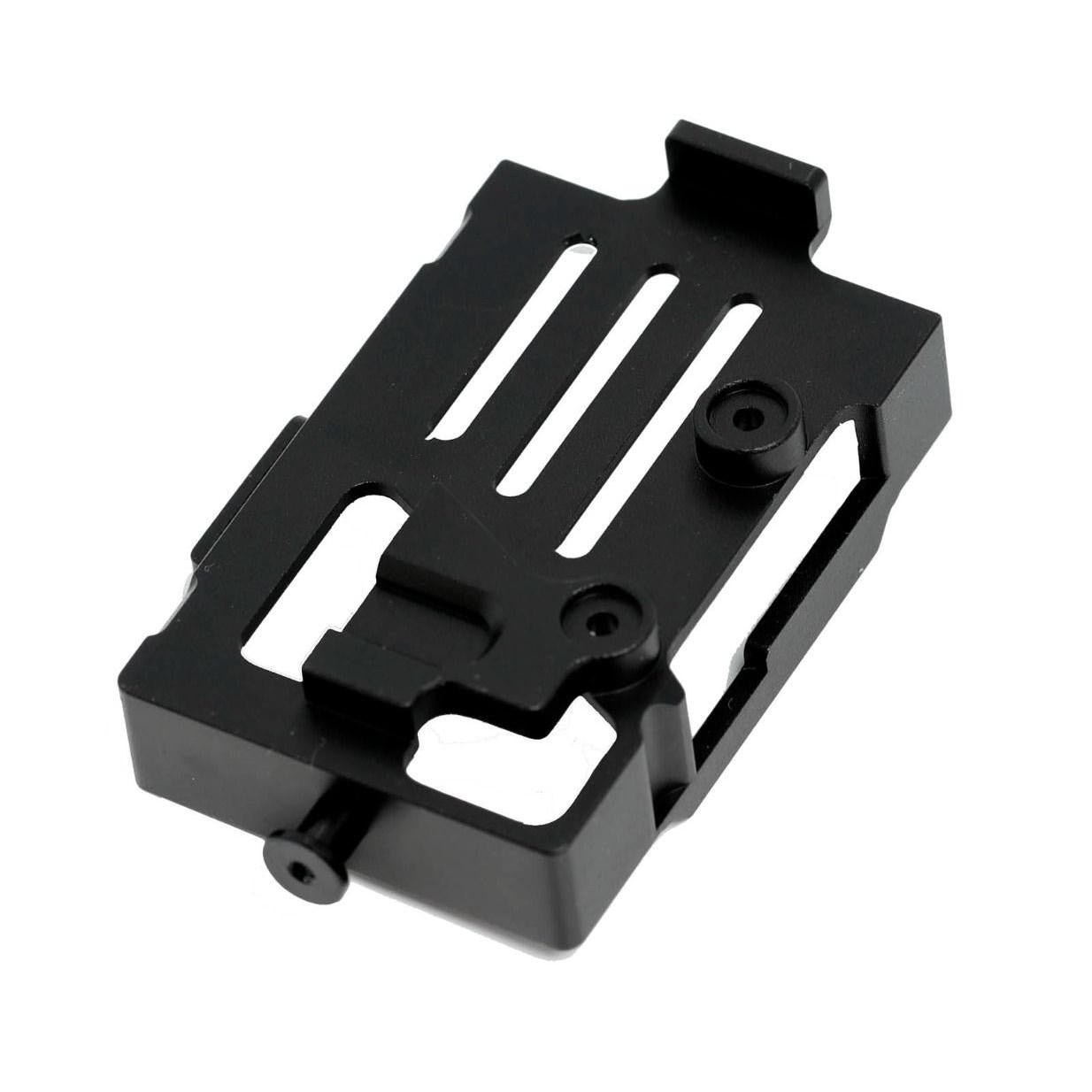Image of Aluminum Battery Mount Plate, for Traxxas TRX-4M, Black