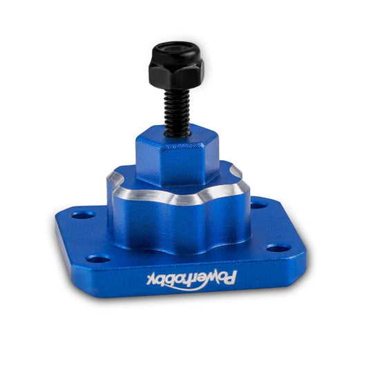 Image of Aluminum Rear Spare Tire Rack Traxxas TRX-4m Blue