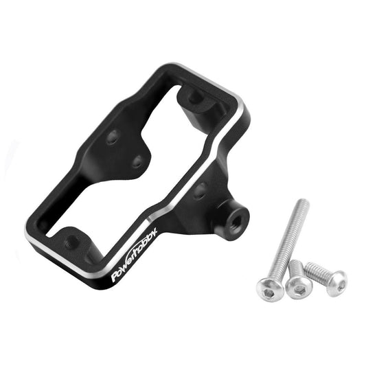 Image of Aluminum Servo Mount FITS: 1/18 Traxxas TRX-4M Black
