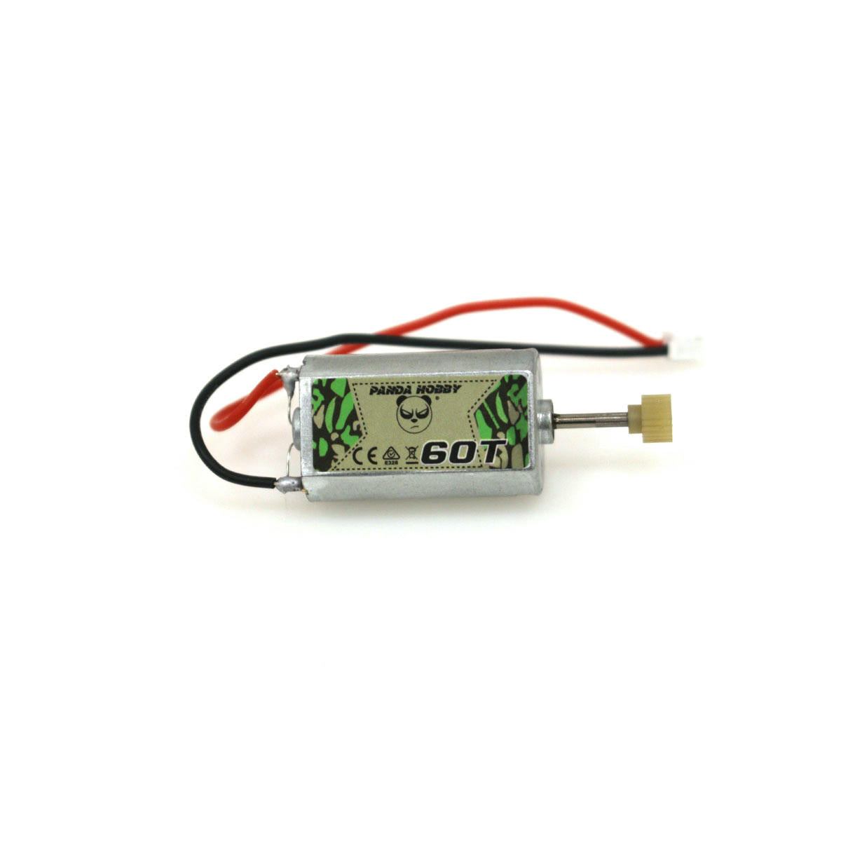 Image of Panda Hobby 180 Brushed Motor 60T w/20 Tooth Pinion Gear fits Tetra24 X1, X1T