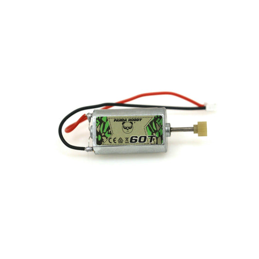 Image of Panda Hobby 180 Brushed Motor 60T w/20 Tooth Pinion Gear fits Tetra24 X1, X1T