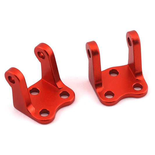 Image of Lower Shock Mount, Aluminum, Red fits Tetra18 X1, X1T, X2,