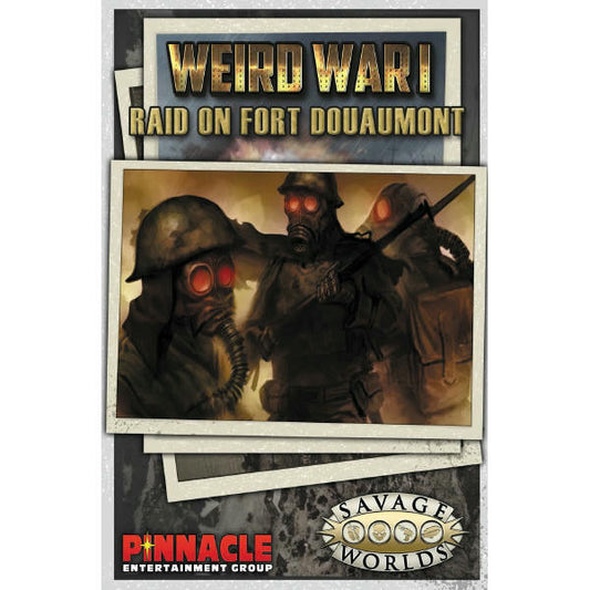 Image of Savage Worlds RPG: Weird War I Raid on Fort Douaumont / GM Screen PIN10622