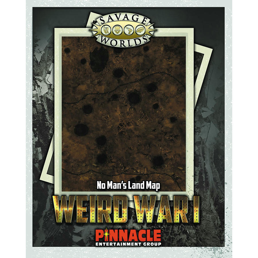 Image of Savage Worlds No Man's Land/Village Battle Map w/1 Squares Role Playing Games