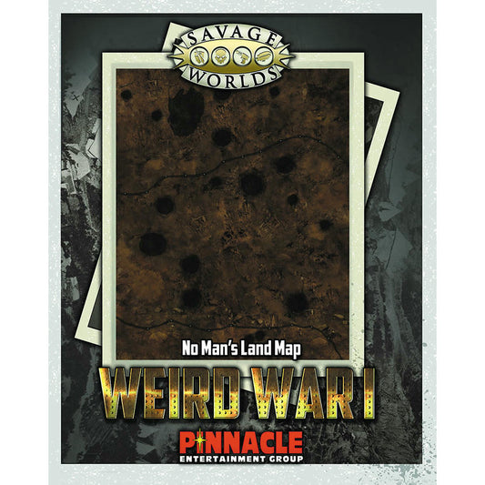 Image of Savage Worlds No Man's Land/Village Battle Map w/1 Squares Role Playing Games