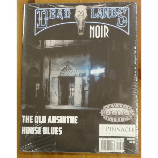 Image of Deadlands Noir RPG: The Old Absinthe House Blues GM Screen/Adventure PIN10701