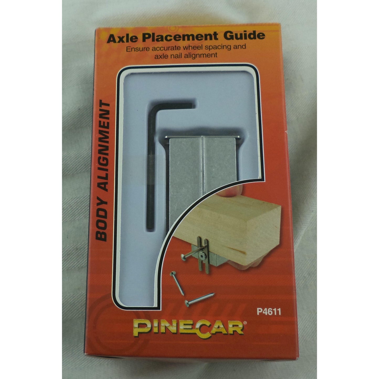 Image of PineCar Derby Car Axle Placement Guide for Pinewood Cars PINP4611