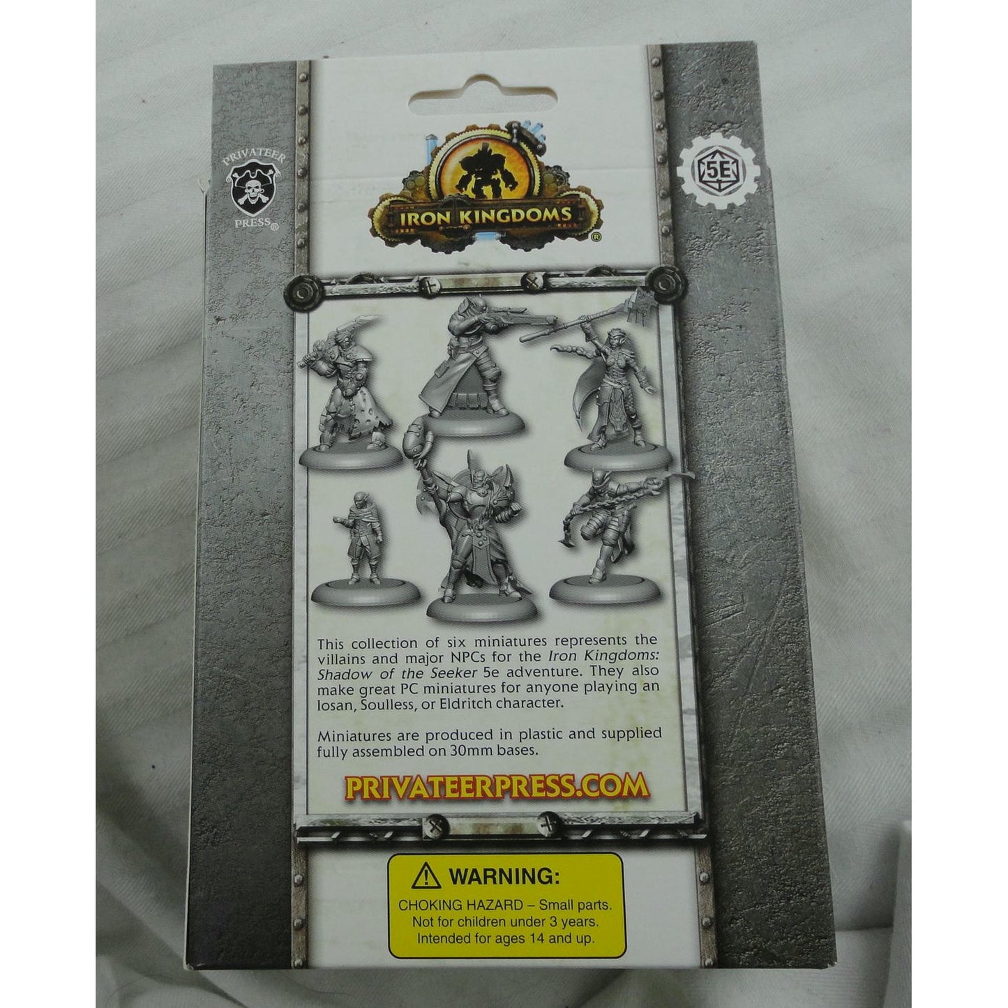 Image of Iron Kingdoms RPG: Shadow of the Seeker Miniatures Set by Privateer PIP482
