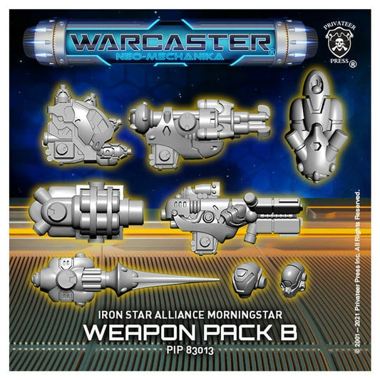 Image of Warcaster: Morningstar Iron Star Warjack Variant Weapon Pack by Privateer 87012