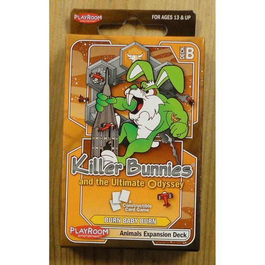 Image of Killer Bunnies And the Ultimate Odyssey Burn Baby Burn Animals Expansion Deck 