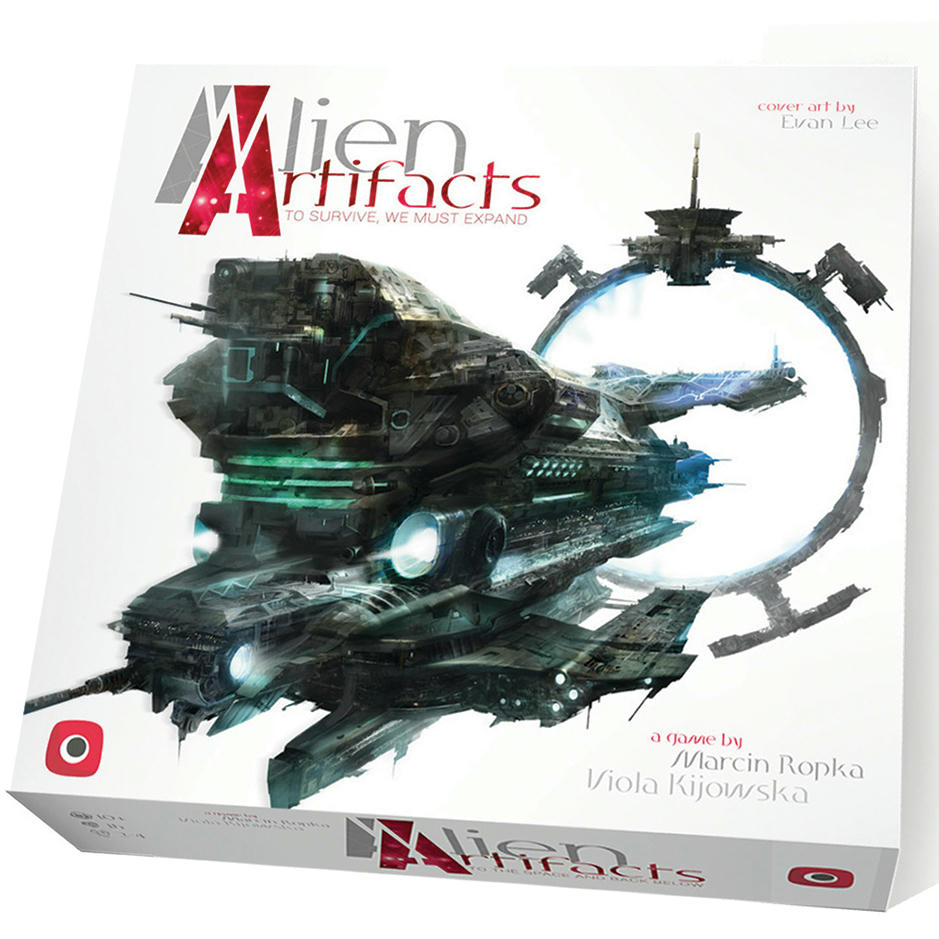 Image of Alien Artifacts board game by Portal Games PLG0552