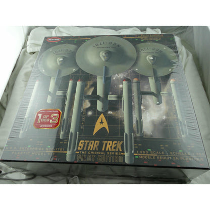 Image of Star Trek Pilot Edition Enterprise NCC-1701 1/350th Scale Model Kit PLL993M