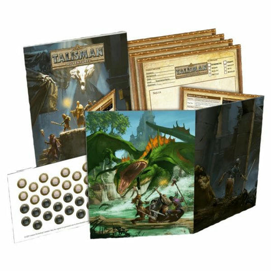 Image of Talisman Adventures Roleplaying Game RPG Gamemaster's Screen PNA47503E