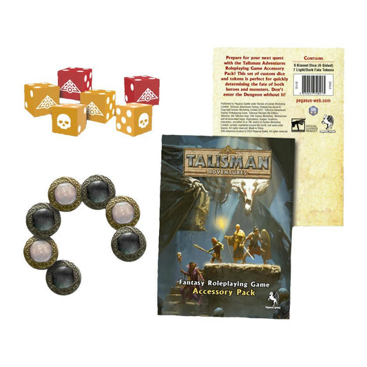 Image of Talisman Adventures Roleplaying Game RPG Accessory Pack PNA47505E