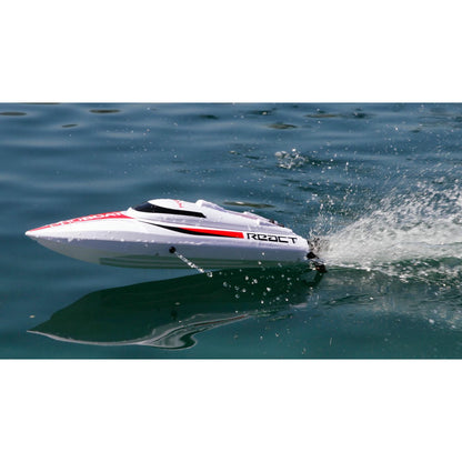 Pro Boat React RC Boat 17" Self-Righting Brushed Deep-V RTR Includes