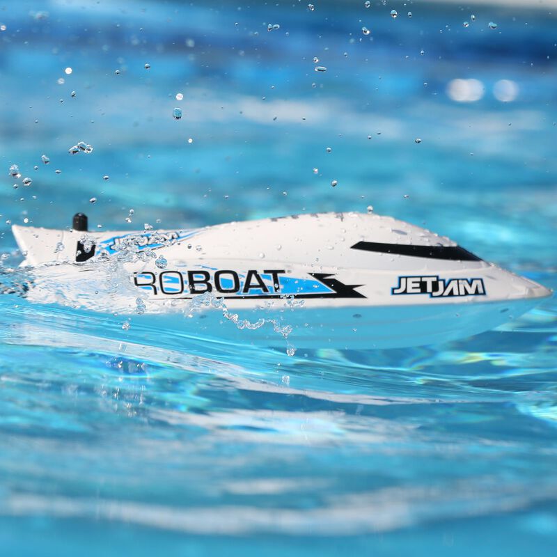 Jet Jam 12 Pool Racer, Brushed, White: RTR