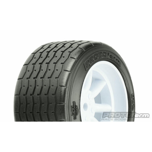 Image of Protoform VTA Vintage Class 31mm RearTouring Car Tires/White Wheel PRO10139-17