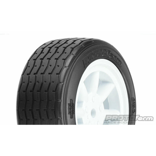 Image of Protoform VTA Vintage Class 26mm Front Touring Car Tires/White Wheel PRO10140-17
