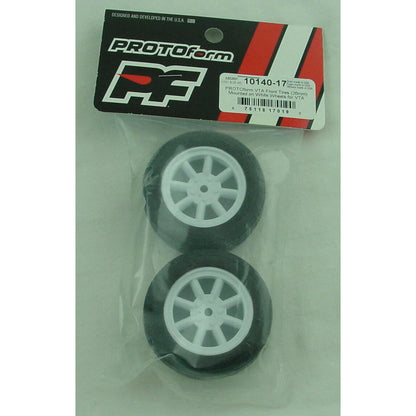 Image of Protoform VTA Vintage Class 26mm Front Touring Car Tires/White Wheel PRO10140-17