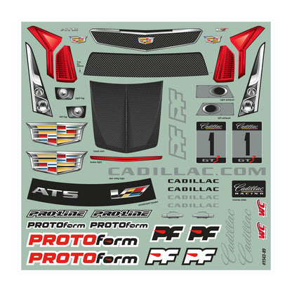 Image of PROTOform Cadillac ATRXV.R Unpainted Body for 190mm Touring Cars PRM1543-30